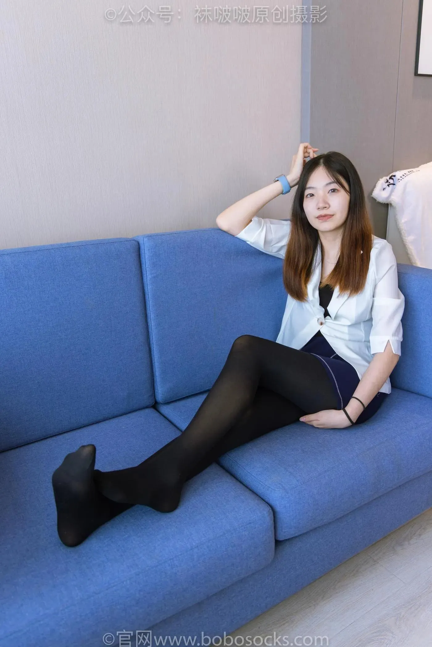[BoBoSocks袜啵啵]NO.150 小甜豆-高跟鞋、厚黑丝 [140P]插图9